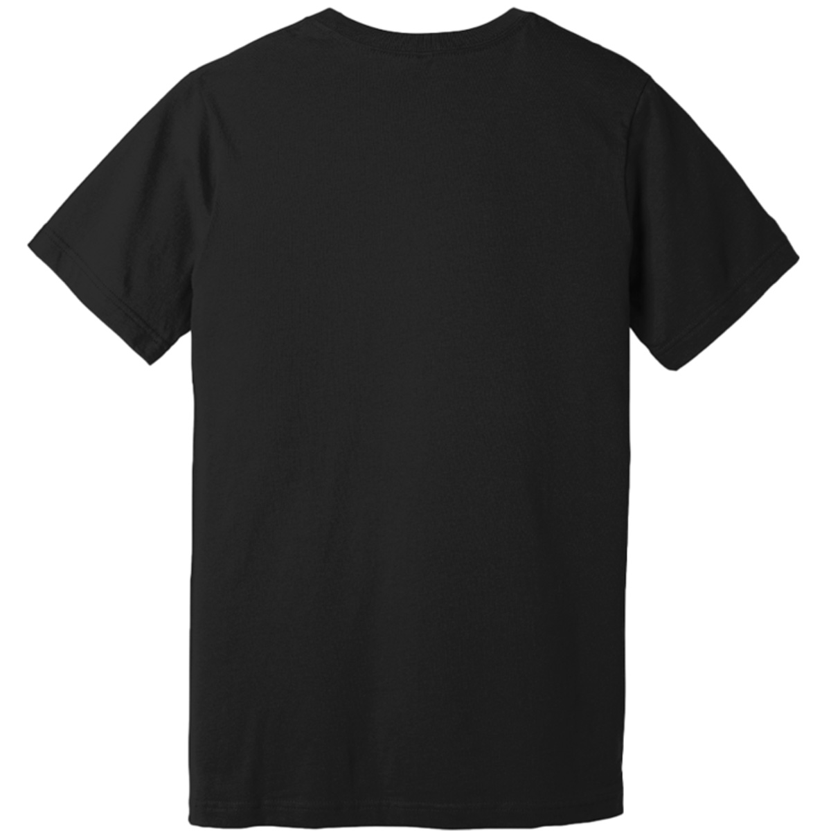 CUSTOM COTTON TEE DESIGN #1 - BLACK - Image 2