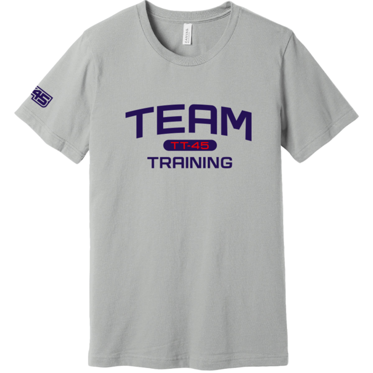 CUSTOM COTTON TEE DESIGN #2 - SILVER