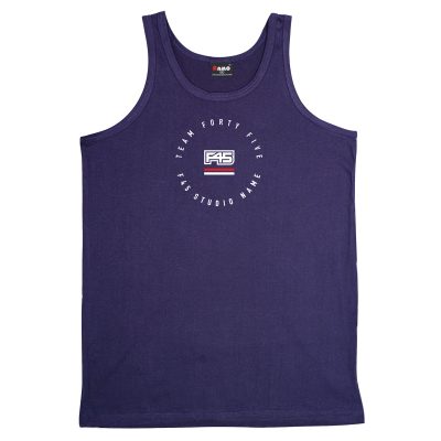 Custom Quick Dry Tank Design #1 - Navy