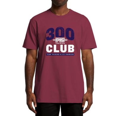 F45 Milestone Club 300 tee