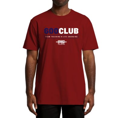 F45 Milestone Club 600 tee