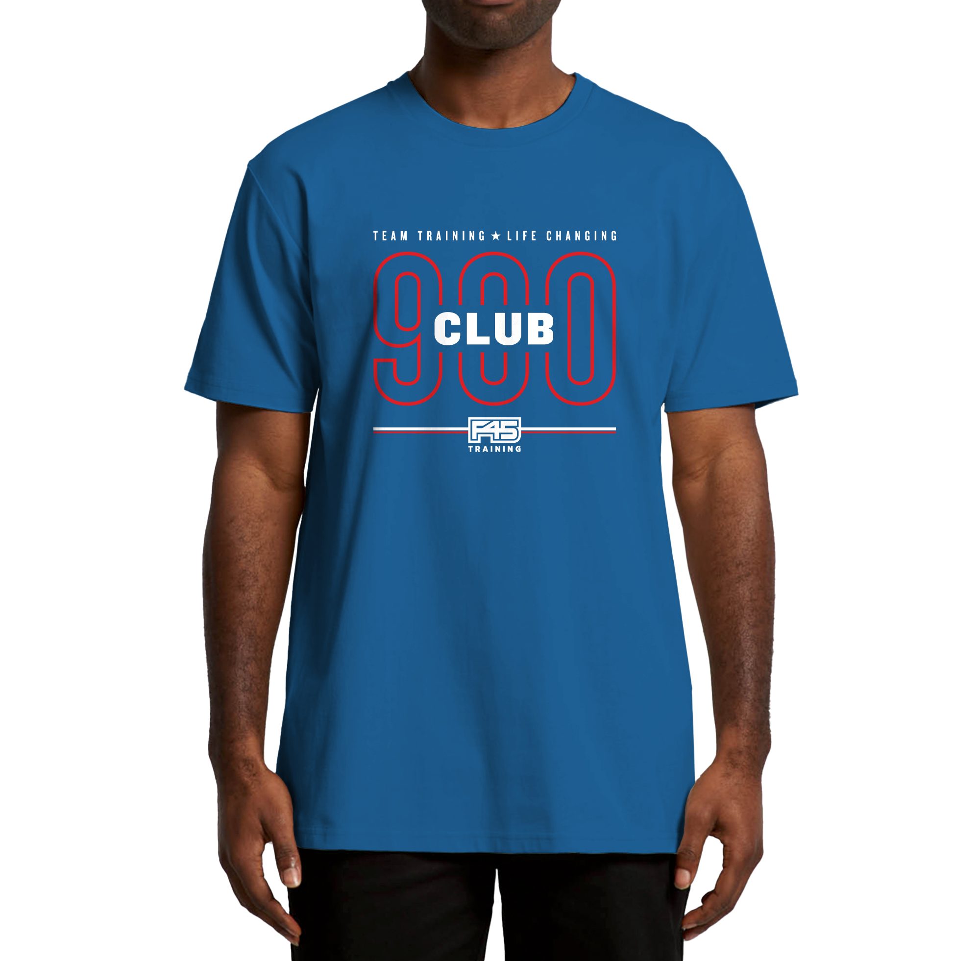 F45 Milestone Club 900 tee