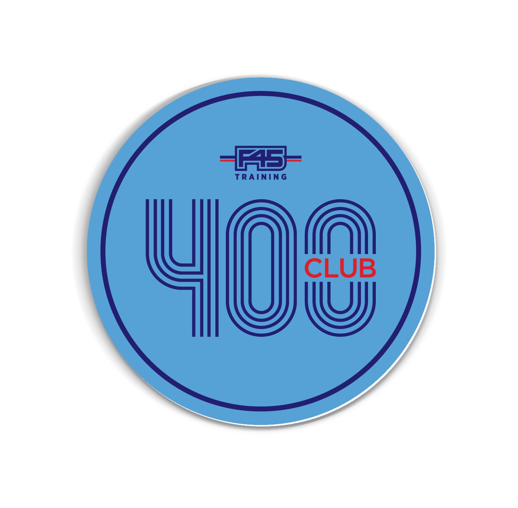 F45 Milestone 400 Sticker (Pack of 10) - Image 2